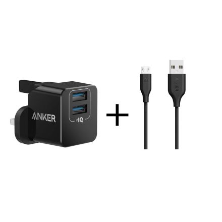 Anker PowerPort Mini + Powerline Micro USB 0.9m