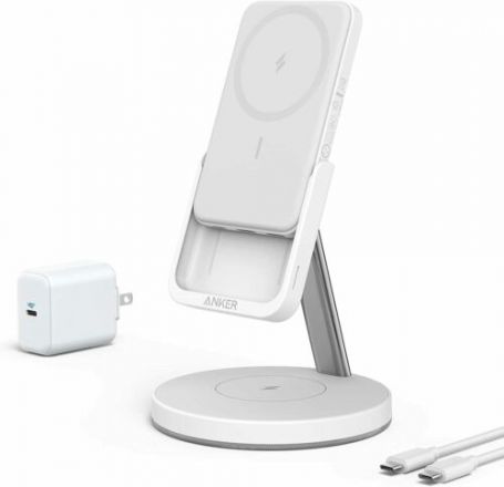 Anker PowerWave Mag-Go 2-in-1 Stand 5K