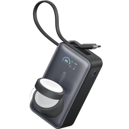 Anker powercore Nano 10k 30w built-in usb-c &apple watch charger