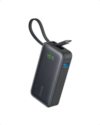 Anker 533 Nano Power Bank (30W, Built-In USB-C Cable)