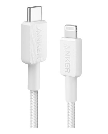 Anker 322 USB-C to Lightning Cable White