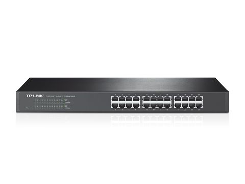 24-Port 10/100Mbps Rackmount Network Switch
